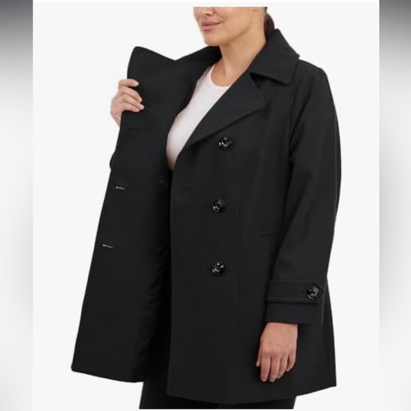 Anne Klein Jackets & Blazers - New Anne Klein Sz 3x Womens Classic Double-Breasted Coat